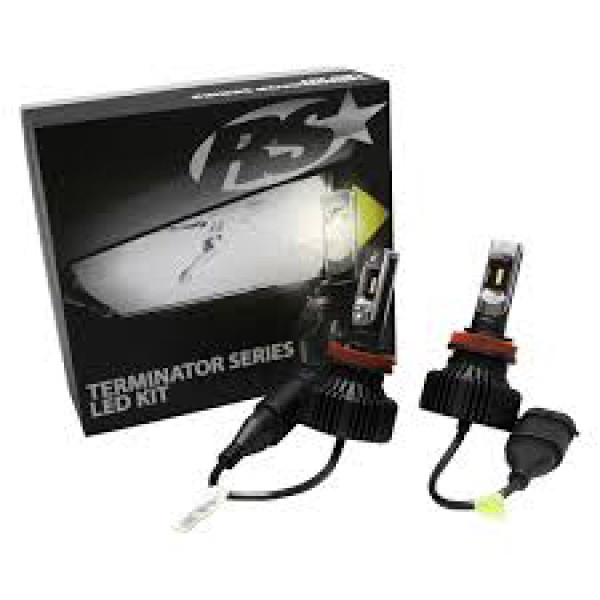 RACESPORT TERMINATOR 9006 FANLESS LED HEADLIGHTS WITH BUILT IN DRIVER (9006TLED)