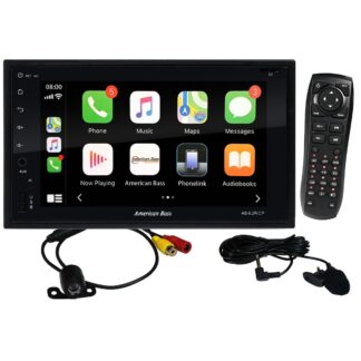 AMERICAN BASS 6.2" MECHLESS ANDROID AUTO & APPLE CARPLAY DOUBLE DIN (AB-6.2R-CP)