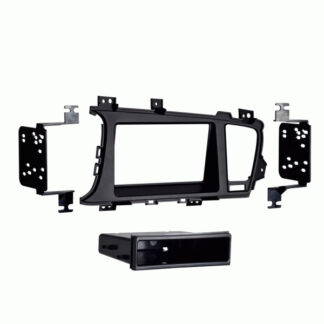 METRA 2011 -UP KIA OPTIMA SINGLE DIN  KIT -FACIA  BLACK  (99-7345B)