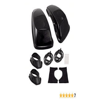 SADDLE TRAMP SADDLE BAG COVERS W/ 6 X 9 SPEAKER ADAPTORS HARLEY 14-UP (BCHD69PR-14U) BC-HD69-14U