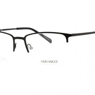 ADENSCO Eyeglasses  AD 136 MATTE BLACK/CLEAR
