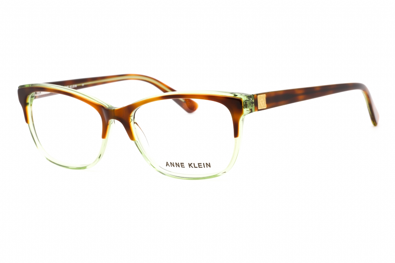 ANNE KLEIN Eyeglasses AK5068 TORTOISE GREEN / CLEAR LENS