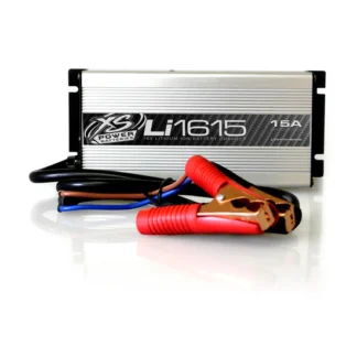 The XS Power 16V 15A Lithium Charger (LI-1615) is a high-performance charging solution designed specifically for 16-volt lithium-ion batteries. This advanced charger offers efficient, safe, and reliable charging capabilities, ensuring your batteries are always ready for action.   Key Features: 16V, 15A Charging Capacity: Provides rapid and powerful charging for your lithium batteries. High-Frequency Technology: Ensures efficient and safe charging while minimizing heat generation.   Intelligent Charging Algorithm: Automatically adjusts charging parameters based on battery condition for optimal performance.   Compact and Durable Design: Built to last with a rugged construction that fits easily into your workspace. Versatile Compatibility: Suitable for a wide range of 16-volt lithium-ion batteries, including those used in high-performance vehicles, marine applications, and more. Benefits: Fast Charging: Quickly restore your battery's power for extended use. Safe and Efficient: Protects your battery from overcharging, undercharging, and short circuits. Reliable Performance: Delivers consistent and reliable charging results. Easy to Use: Simple controls and clear indicators make operation straightforward. Enhanced Battery Life: Helps maintain the health and longevity of your lithium-ion batteries. Ideal for: High-performance vehicles   Marine applications Off-road vehicles Power sports And more Invest in the XS Power 16V 15A Lithium Charger and experience the power and efficiency of advanced battery charging technology