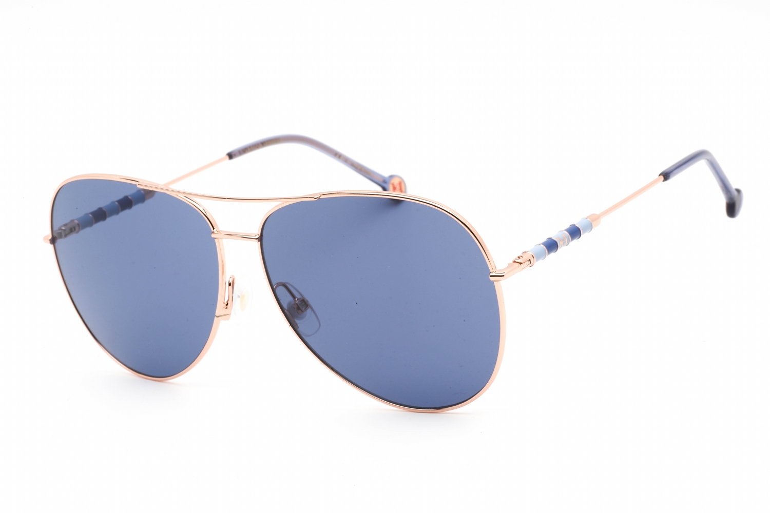 CAROLINA HERRERA CH 0034/S GOLD COPPER BLUE Sunglasses