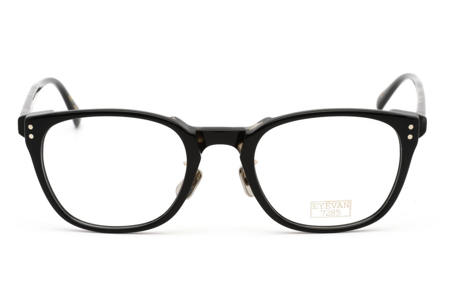 EYEVAN 309-TI BLACK / CLEAR DEMO LENS EYEGLASSES - Image 2