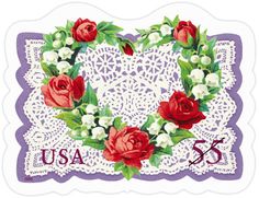 Stamp Collection Victorial lace love - Image 2