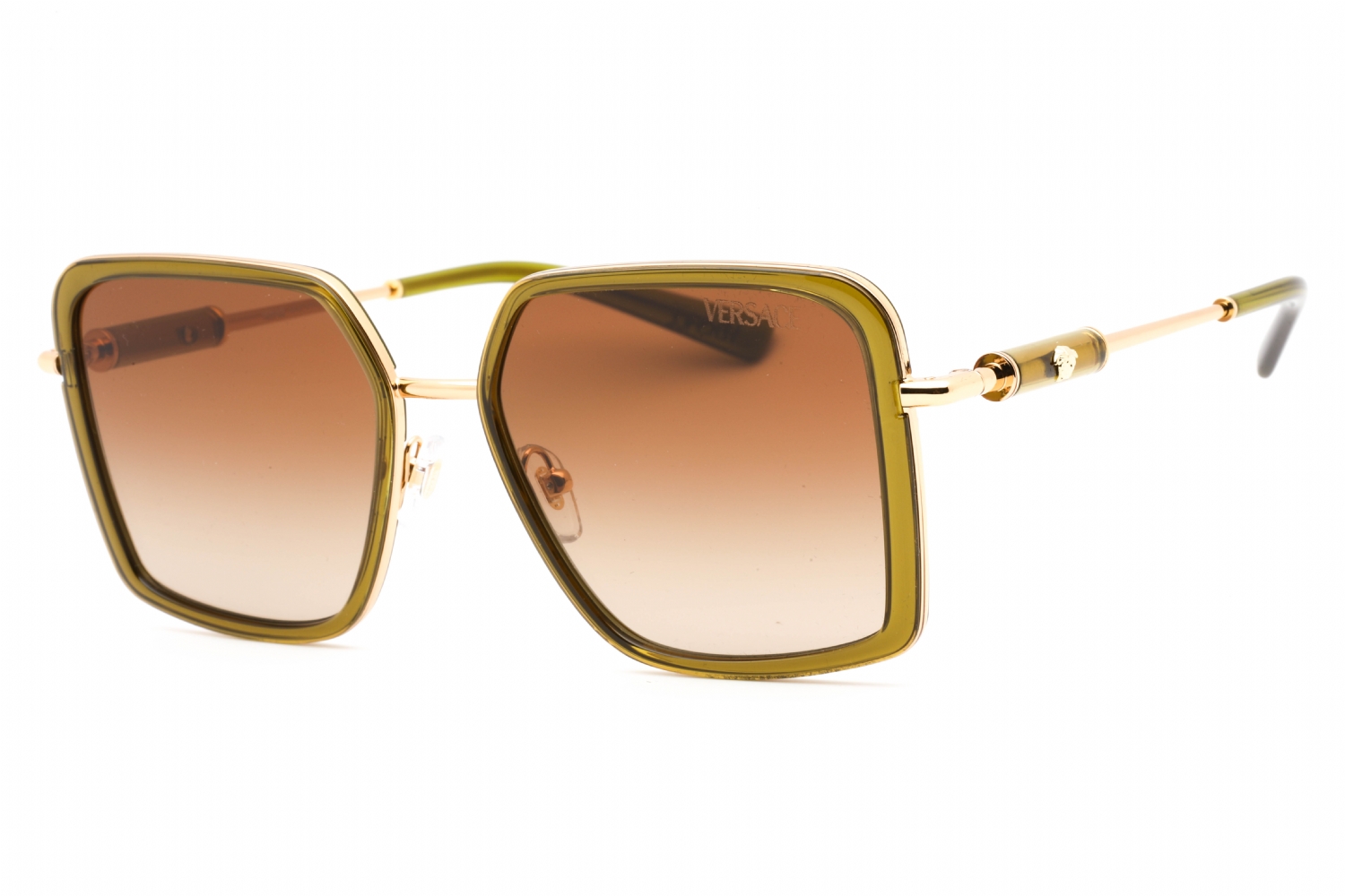 versace 0ve2261 green gold sunglasses bargain pyramid.com