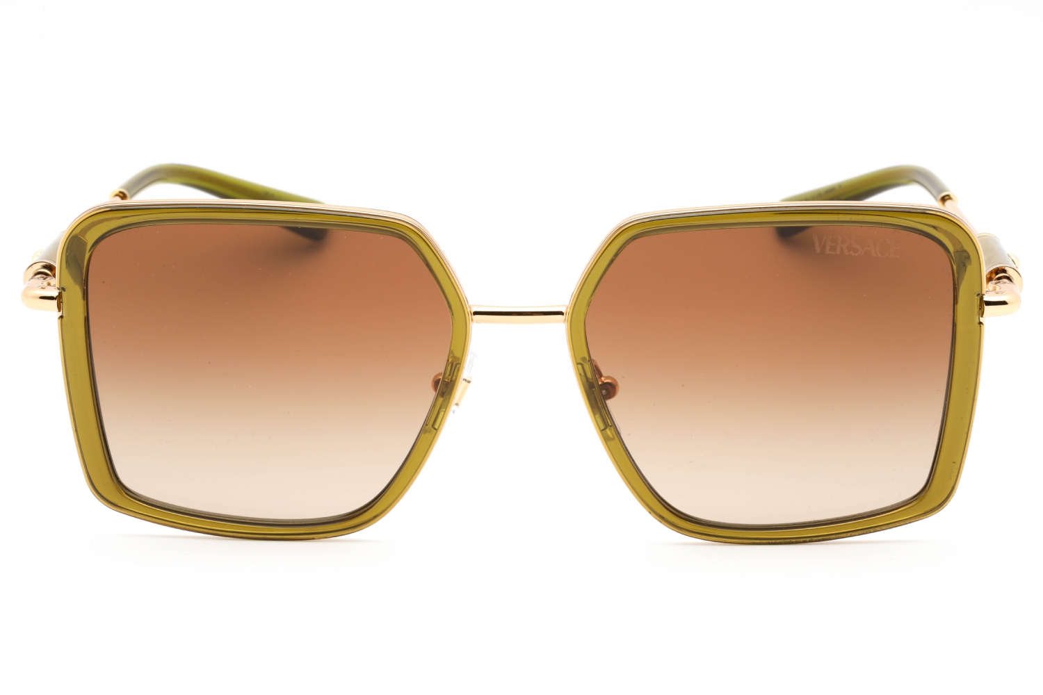 VERSACE 0VE2261 GREEN GOLD SUNGLASSES - Image 2