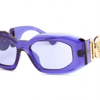 versace 0ve4425u purple transparent violet sunglasses bargainpyramid.com
