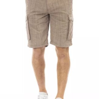 baldinini trend brown argo shorts bargain pyramid.com