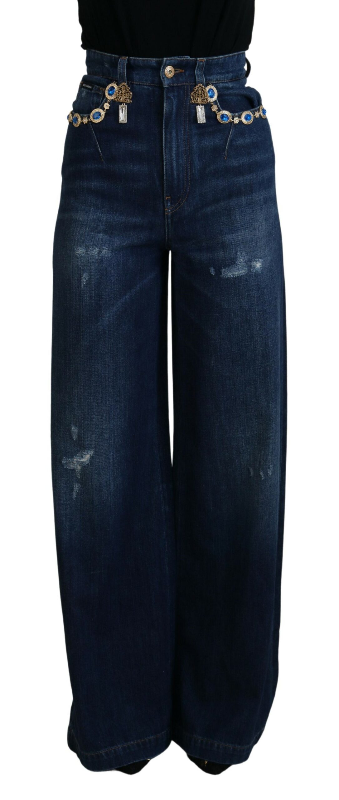 dolce gabbana embellished straight leg designer jeans bargain pyramid.com