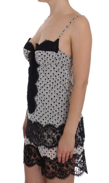 DOLCE & GABBANA Floral Lace Silk Chemise - Image 2