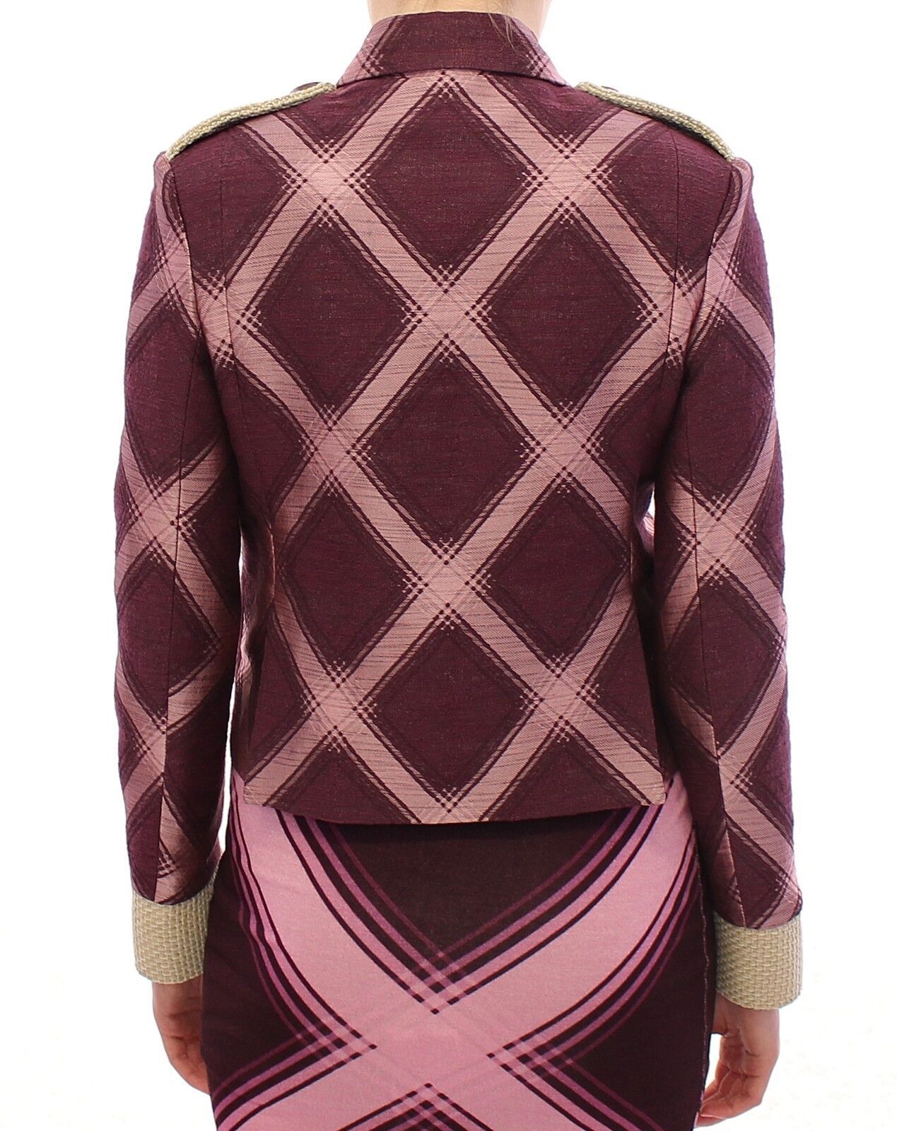 HOUSE OF HOLLAND Multicolor Check Print Jacket - Image 3