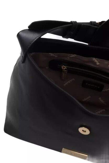 BALDININI TREND Black Golden-Detailed Handbag - Image 3