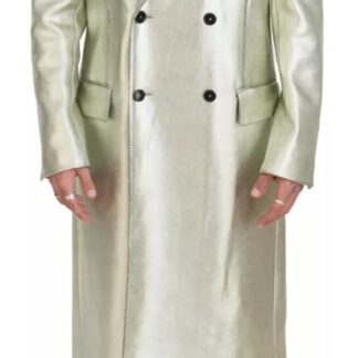 dolce gabbana gold long double breasted jacket bargain pyramid.com