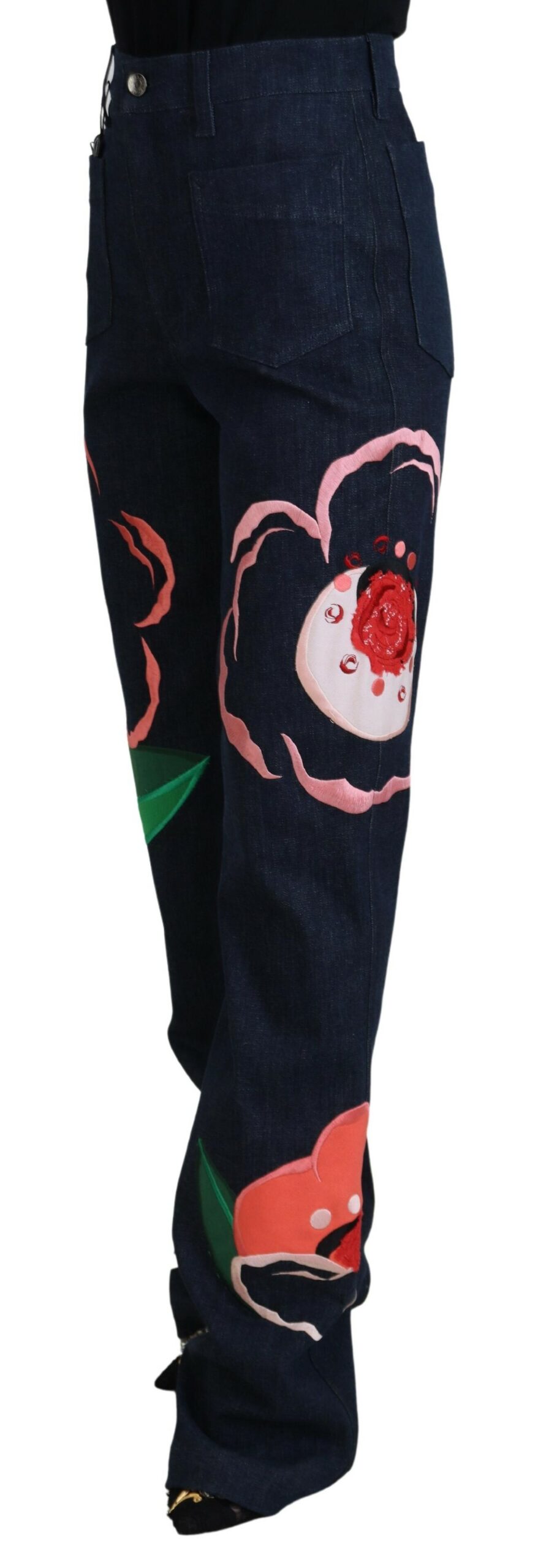 DOLCE & GABBANA High Waist Straight-Leg Denim - Image 2