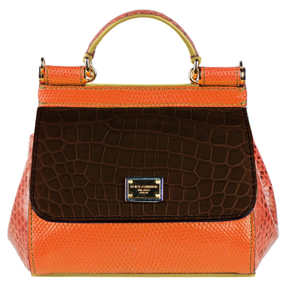 dolce gabbana multicolor di crocodile handbag bargainpyramid.com