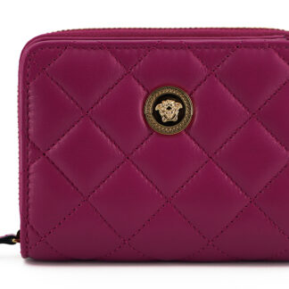 versace purple quilted leather wallet bargain pyramid.com