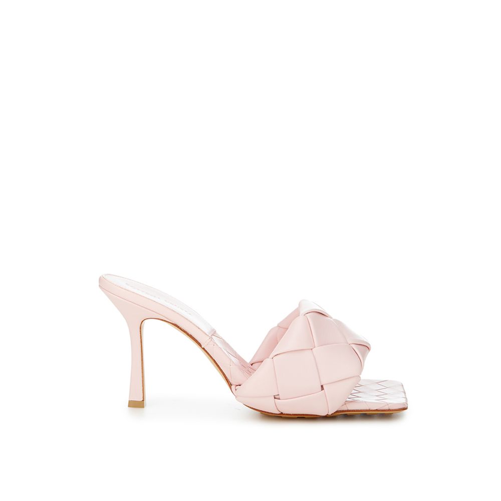 BOTTEGA VENETA Pink Leather Sandal - Image 2