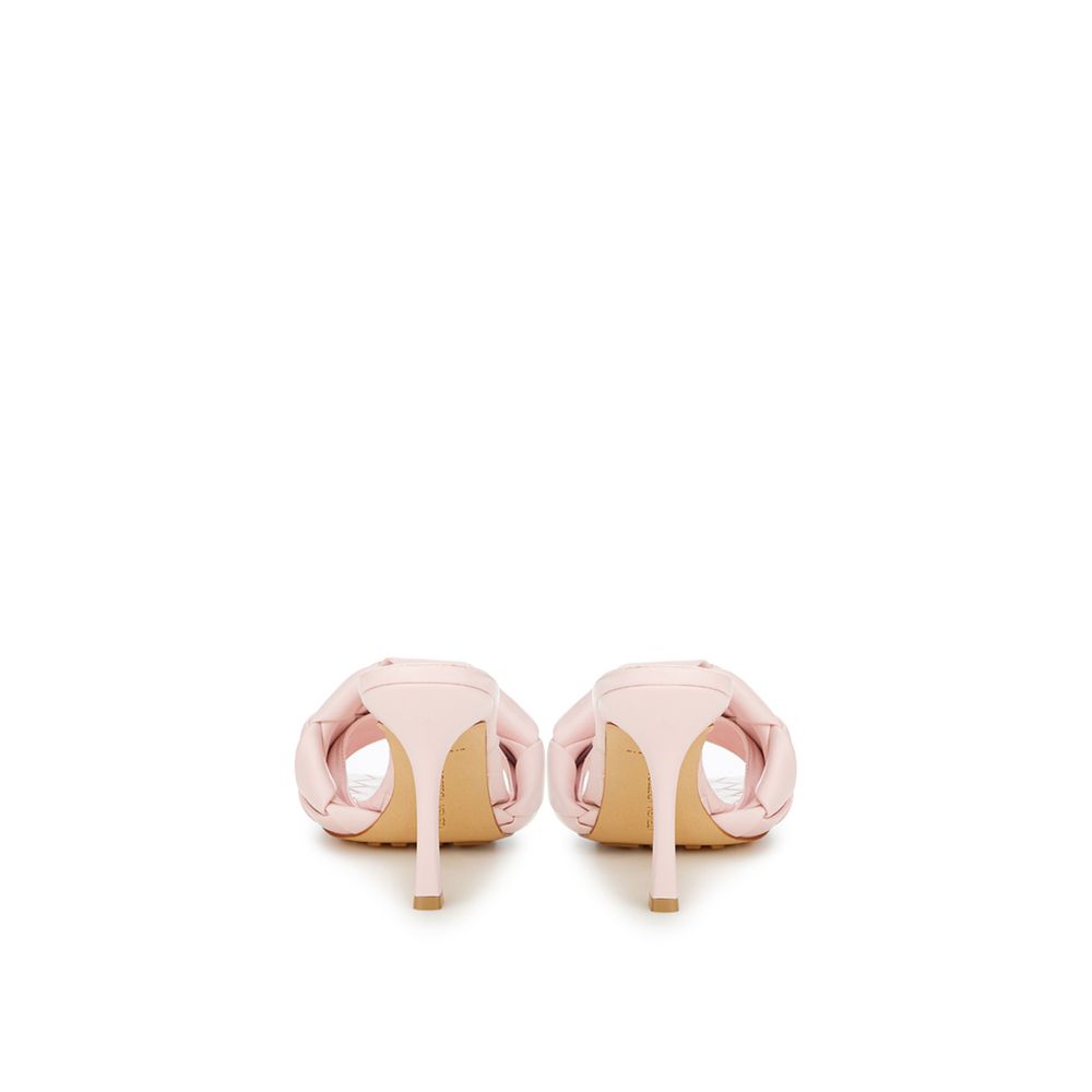 BOTTEGA VENETA Pink Leather Sandal - Image 4