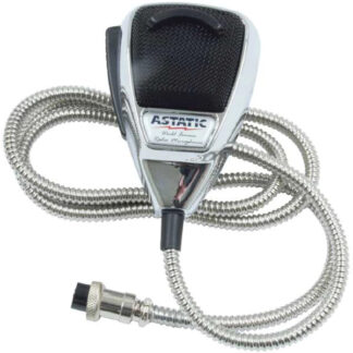 ASTATIC CHROME NOISE CANCELING MICROPHONE (636LCHROME)