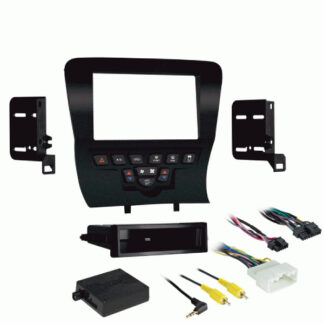 METRA DODGE CHARGER WITH 4.3” SCREEN 2011-14 S/D-DIN TURBO2 KIT (99-6514B)
