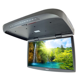 AXFA22WHDMI AXFA22HDMI 22″ Full HD 1080 LCD DropDown monitor with, Multi Media Disc Player, HDMI Input, SD &USB inputs, Built-in IR Wireless Audio and Dome Light.