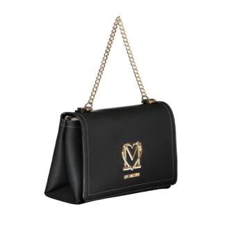 LOVE MOSCHINO Black Polyethylene Handbag