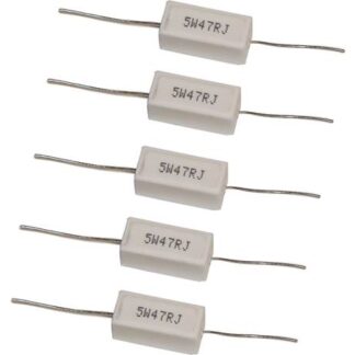 47 OHM RESISTOR PACK OF 5 PCS AAmp